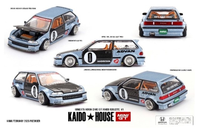 新品 KHMG179 TSM MINI-GT × KAIDO HOUSE 1/64 ホンダ Honda シビック