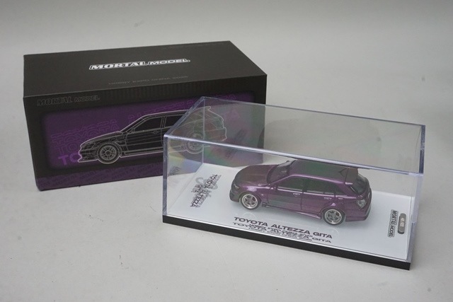 新品 Mortal 1/64 トヨタ アルテッツァ TOYOTA ALTEZZA GITA 改造 2025