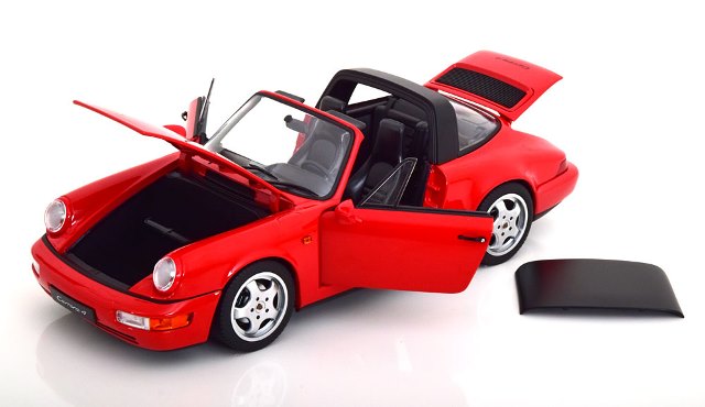 新品 187325 ノレブ 1/18 ポルシェ 911 (964) Carrera 4 1990 Targa