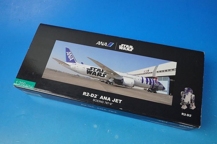 ANA STAR WARS 777-200 R2-D2 JET 1/200モデル ANA1/200 r2-d2ジェット