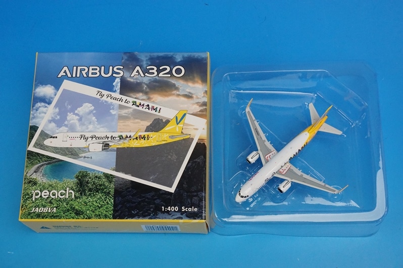1/400 A320-214 ピーチ Fly Peach to AMAMI JA08VA ［04402