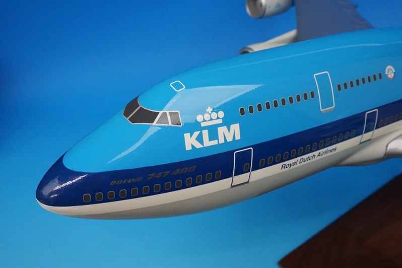 1/100 B747-400 KLM オランダ ＊レジ番付与なし パックミン/中古