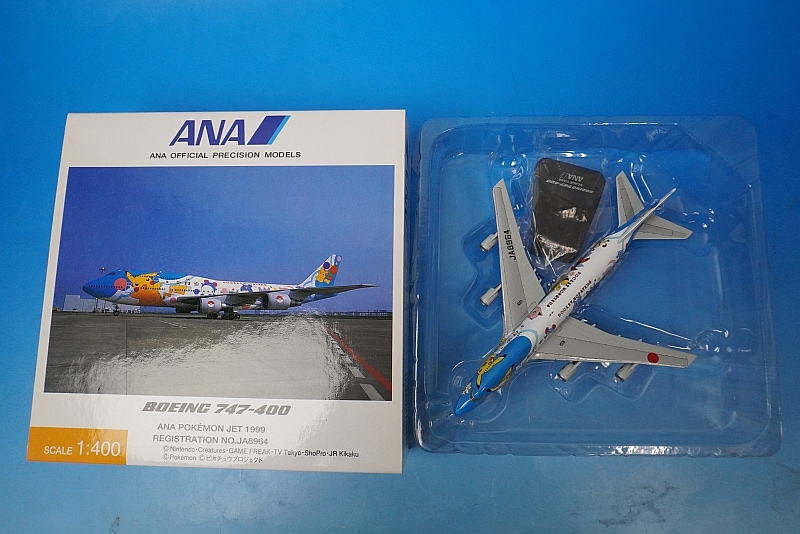 1/400 B747-400 ANA ポケモンジェット1999 JA8964 [NH40007] 全日空