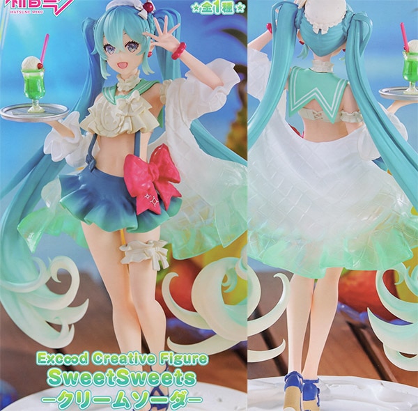 初音ミク Exc∞d Crative Figure SweetSweets クリームソーダ