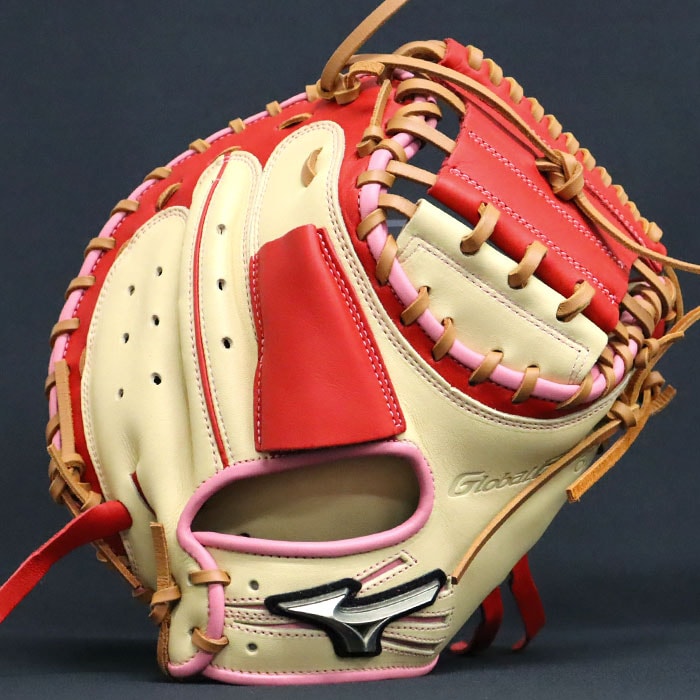 ミズノ 阿部モデル 限定カラー Mizuno キャッチャーミット 軟式グローブ