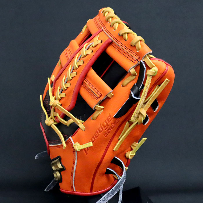 SSK軟式グローブ ブラック/オレンジ キャッチャーミット SSK軟式