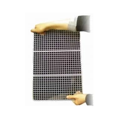 バーベキュー焼網&業務用焼網 PRO 18-8ステンレス クリンプ目 10mm 間隔