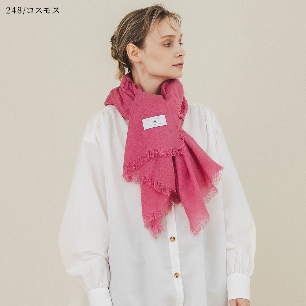 カシミヤシルク エアリーストール | Item,Stole | FUKAKINET