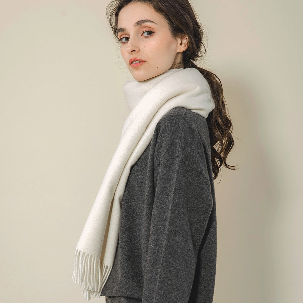 無染色カシミヤ100％ ストール | Item,Stole | FUKAKINET