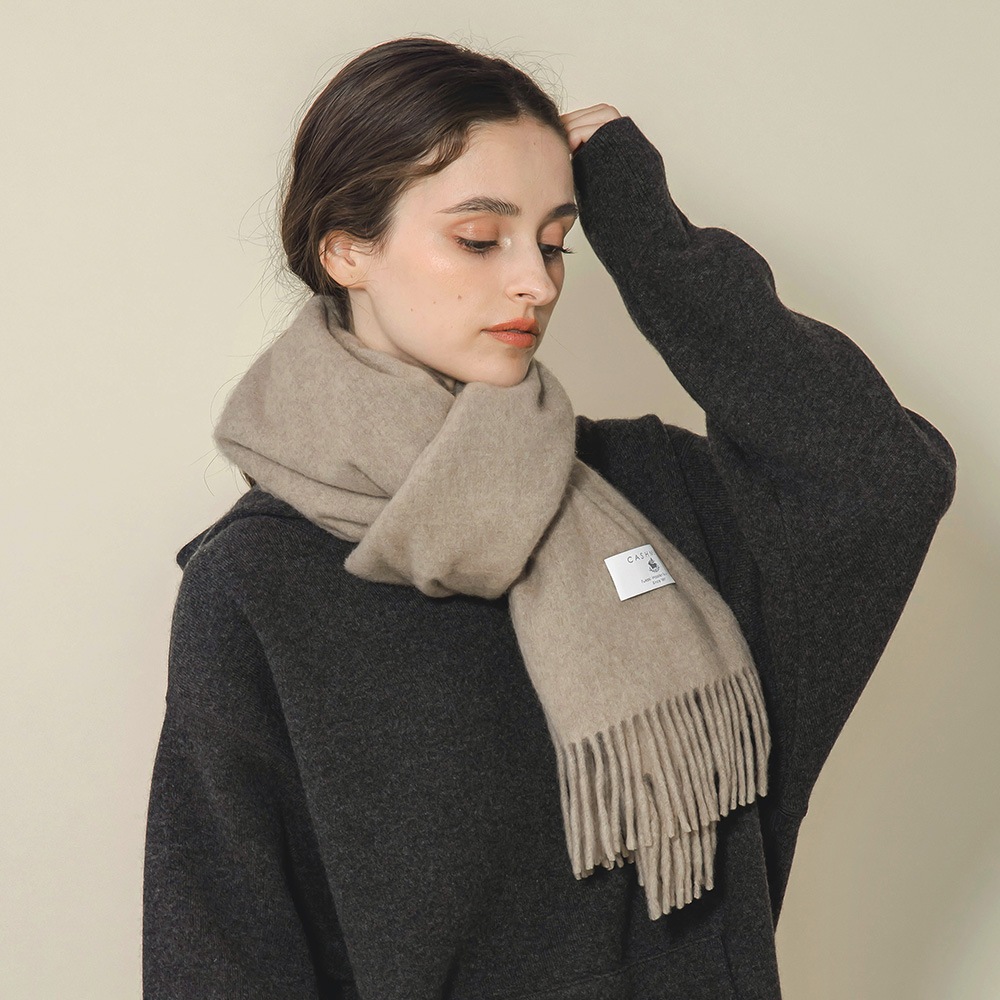 無染色カシミヤ100％ ストール | Item,Stole | FUKAKINET