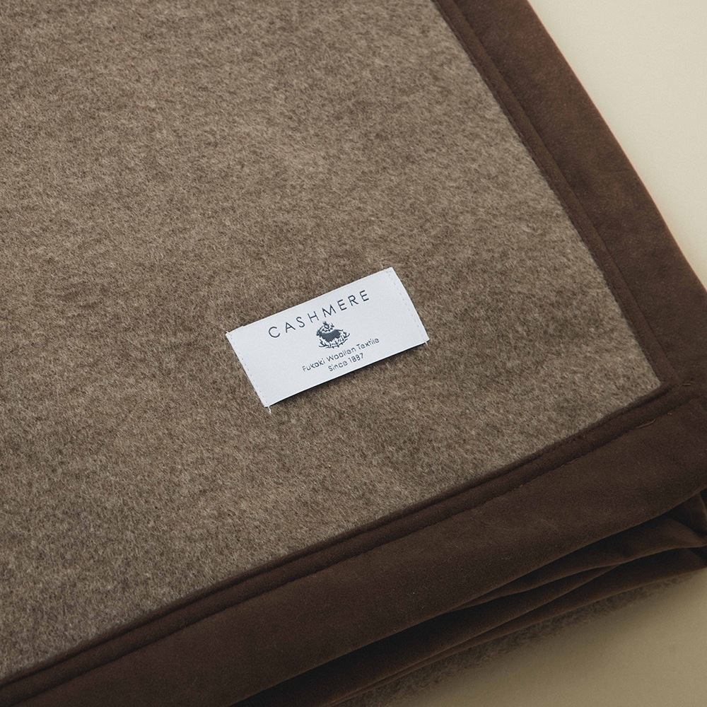 カシミヤ100％ ブランケット 461/コルク | Blanket | FUKAKINET