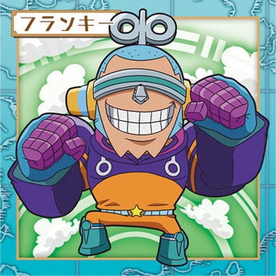 SW8-08 フランキー N にふぉるめーしょん ワンピース大海賊シール