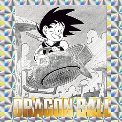 ドラゴンボール40周年記念 オリジナルイラストレーション シールウエハース