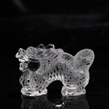 龍神 天然水晶 彫り5cm｜パワーストーンブレスレットの通販なら風水