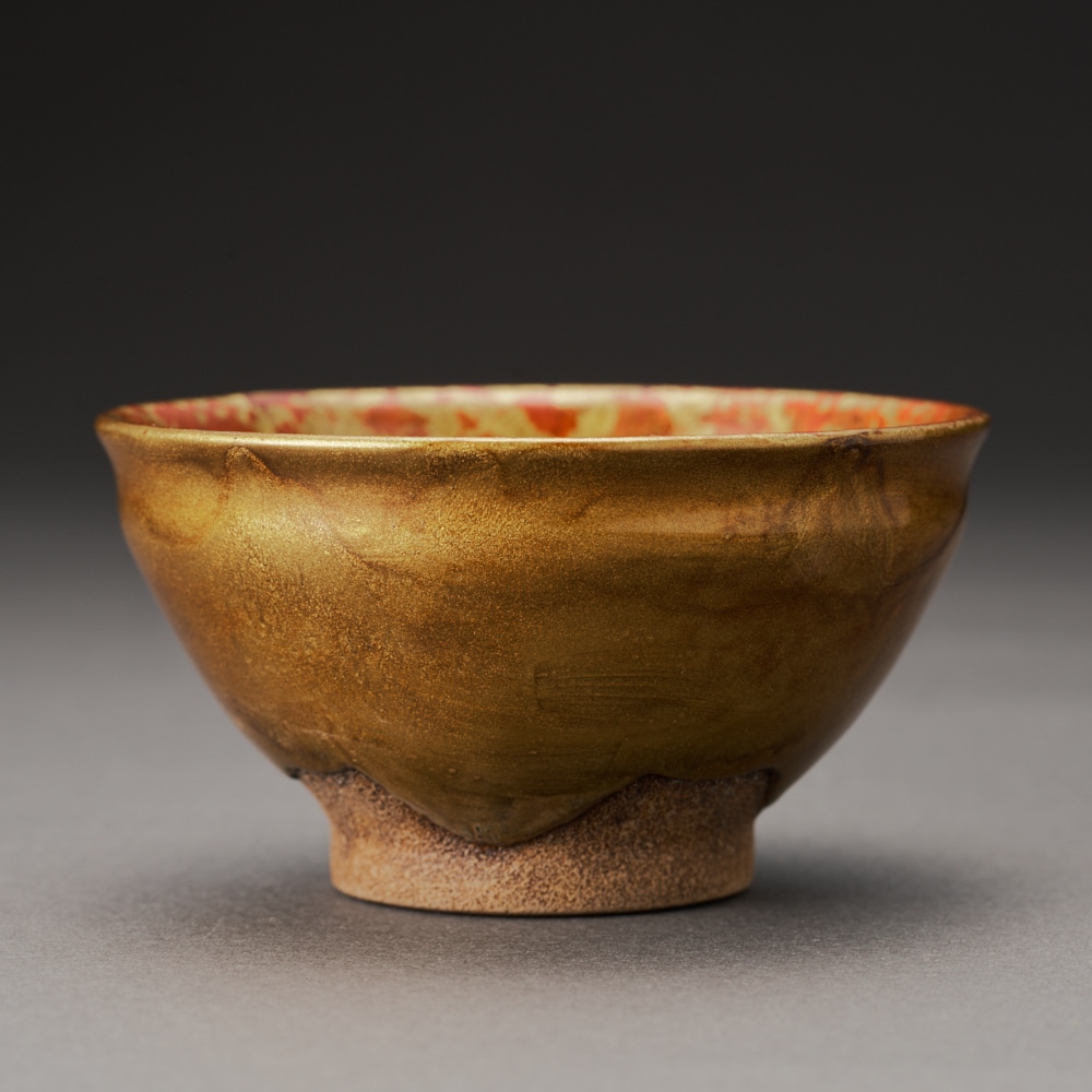 芯漆ぐい呑 天道（山崖松堂）Shinshitsu Sake Cup（Shodo Yamagishi