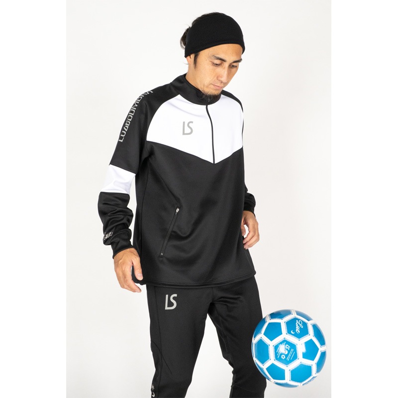 ルースイソンブラ/LUZ e SOMBRA ハーフジップジャージトップス/SINGLE