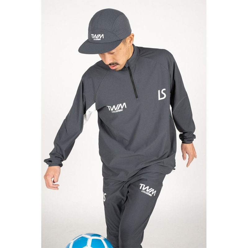 ルースイソンブラ/LUZ e SOMBRA トレーニングハーフジップトップス/TWM