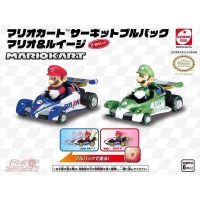 京商【KYOSHO EGG】マリオカート サーキット プルバック マリオ