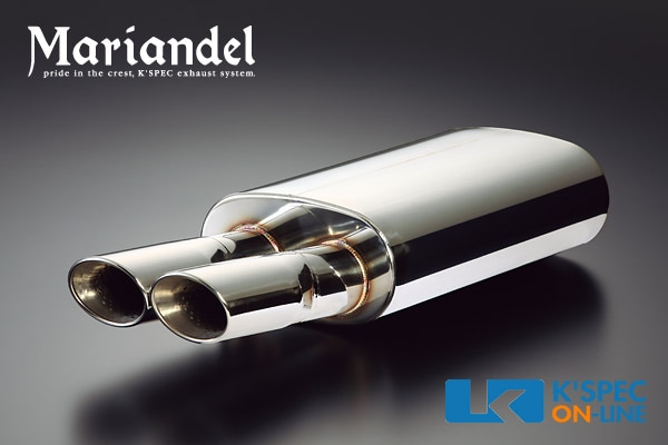Mariandel オーバルデュアルマフラー【マーク2/クレスタ/チェイサー
