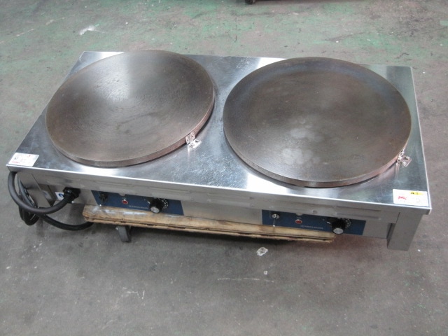 ニチワ】【業務用】【中古】 クレープ焼器 CM-410HW 単相200V ｜中古