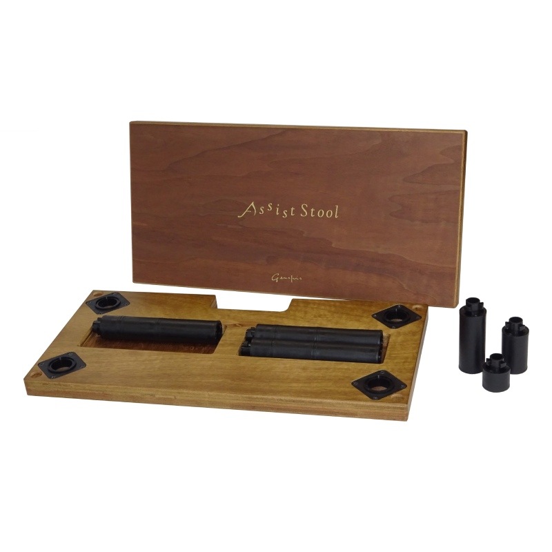 アシストスツール ASS-V ウォールナット 吉澤 吉澤アシストツール ASS