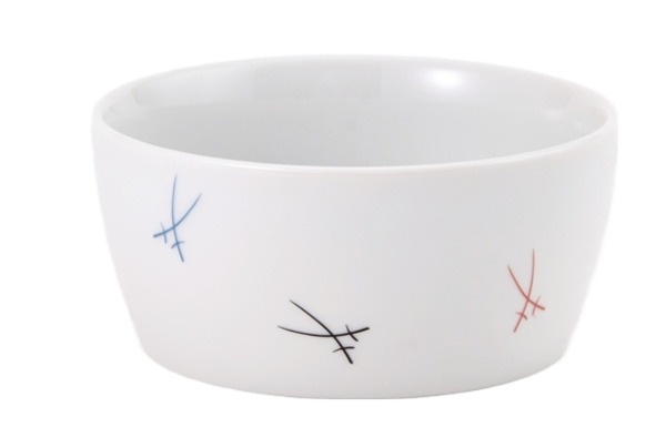 マイセン 剣マーク カラフル ペア ディッシュ 79A852/37192/2P | 剣