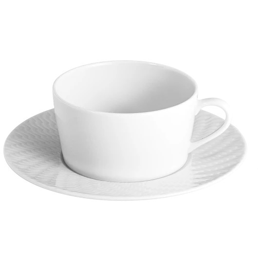 マイセン 波の戯れ ホワイト NO.41 ティーカップ＆ソーサー 000000