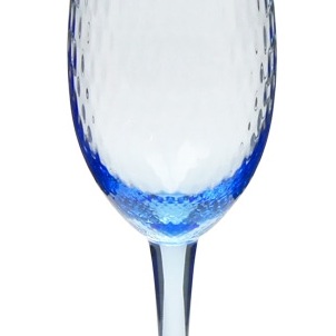 マイセングラス 波の戯れ シャンパングラス ブルー 29171/AQ