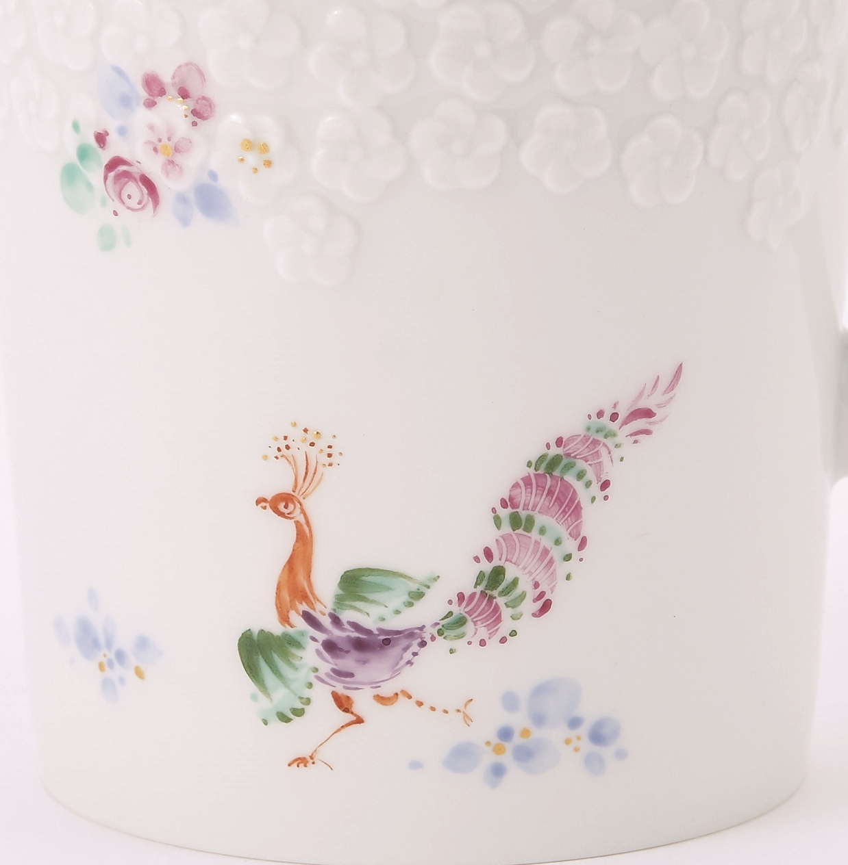 マイセン サマーナイト（クジャク）＊50周年記念＊日本限定 マグ