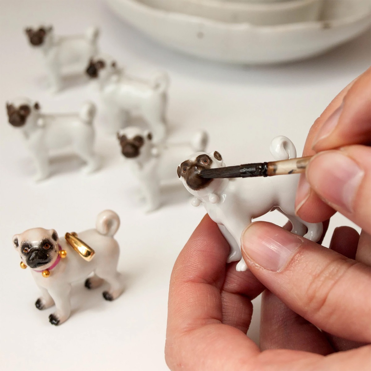 マイセン ペンダント パグ（バラ） 78M23/90A277 | ペンダント