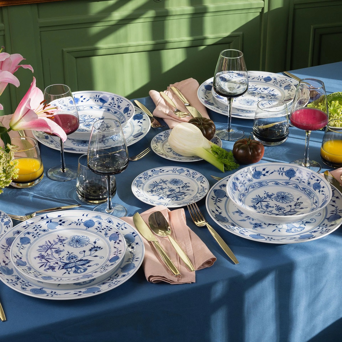 マイセン ブルーオニオン ボウル 22.5cm 800101/54169 | ブルー