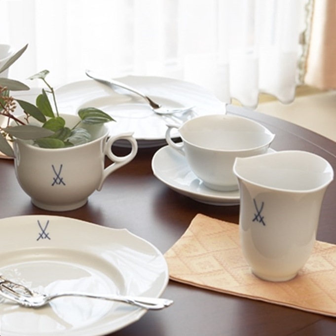 マイセン 剣マーク ペアプレート22.5cm 825001/28472/2P | 剣マーク