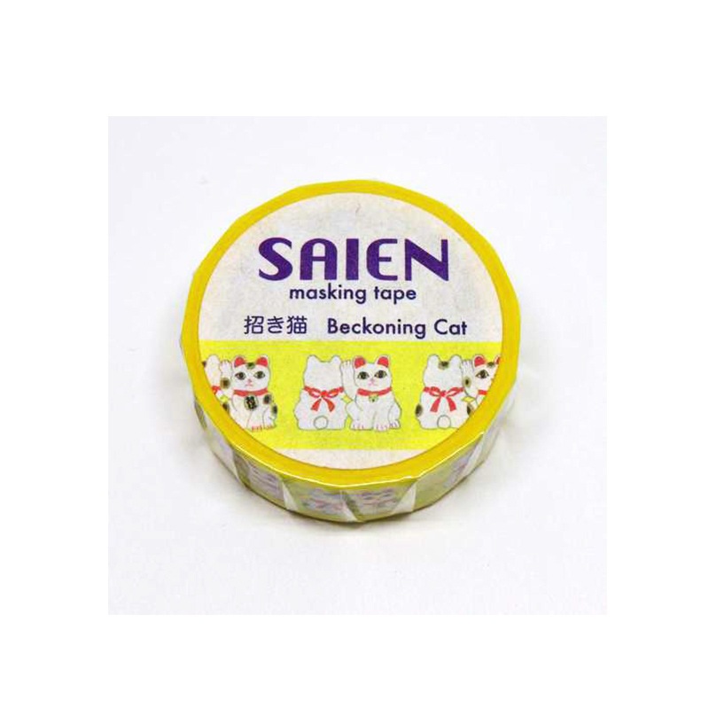 TR-0131 マスキングテープ 招き猫[入数:200] | テイクアウト用品