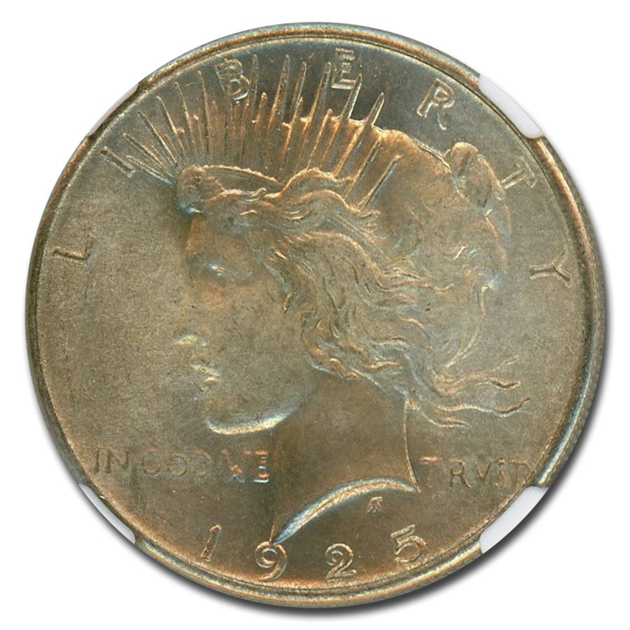 1925年 ピース ダラー 銀貨 1ドル シルバー リバティ 女神 イーグル