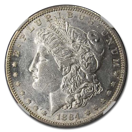 1884年 モルガン ダラー 銀貨 1ドル シルバー モルガン ヘッド