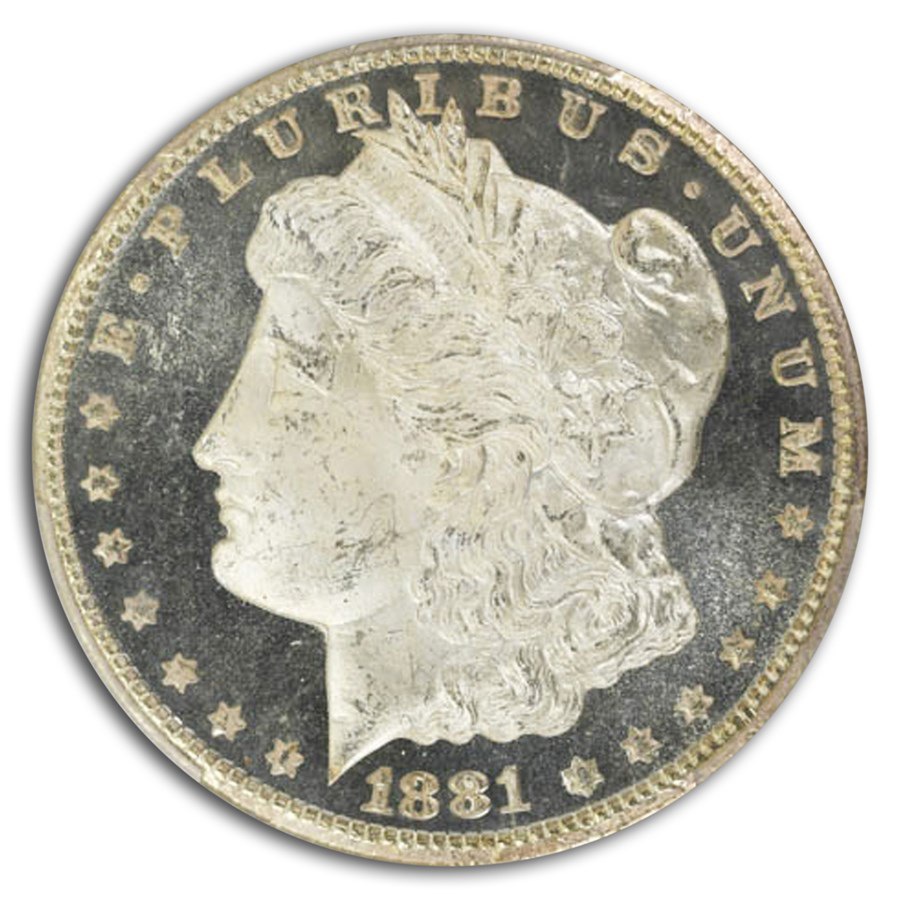1881年 モルガン ダラー 銀貨 1ドル シルバー モルガン ヘッド