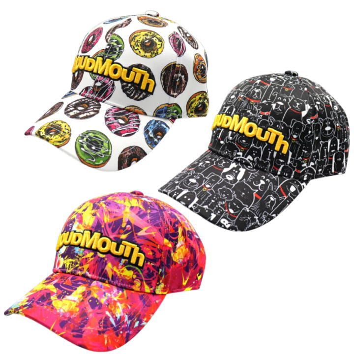 送料無料】2023 ラウドマウス ユニセックス 総柄 キャップ 763-902-1