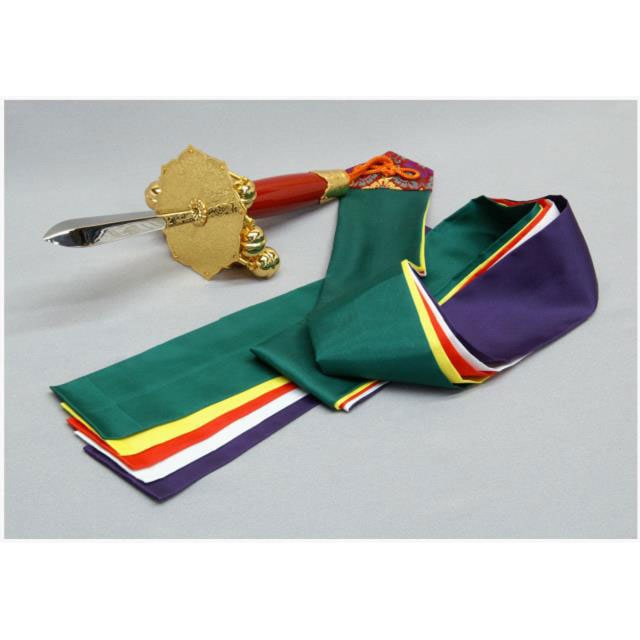 神楽鈴用 五色房 5尺 | 法務用品,神道用 | 作務衣と仏具の通販専門店