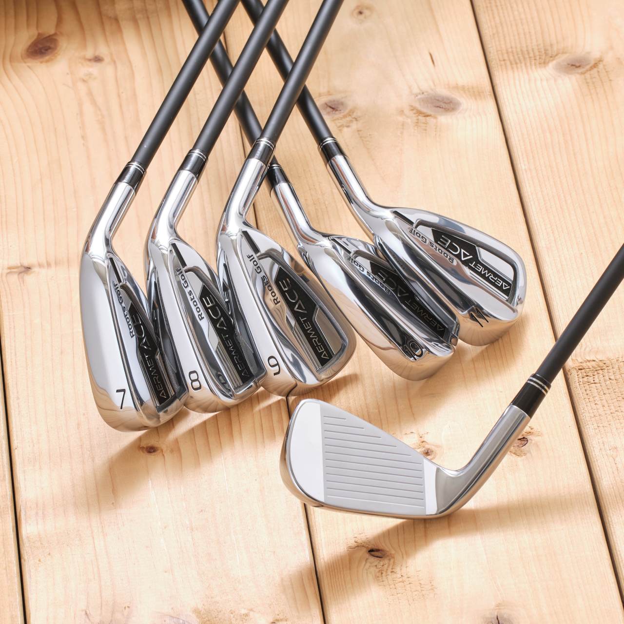 ルーツゴルフ アーメット エース アイアン（6本セット）【ゴルフ業界