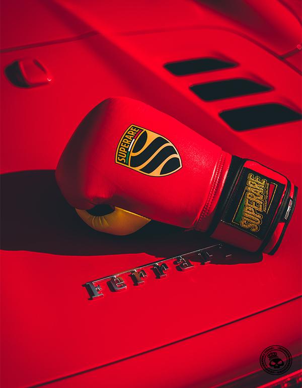 SUPERARE S50 VELCRO GLOVES - RED/BLACK/YELLOW | アイテム別商品