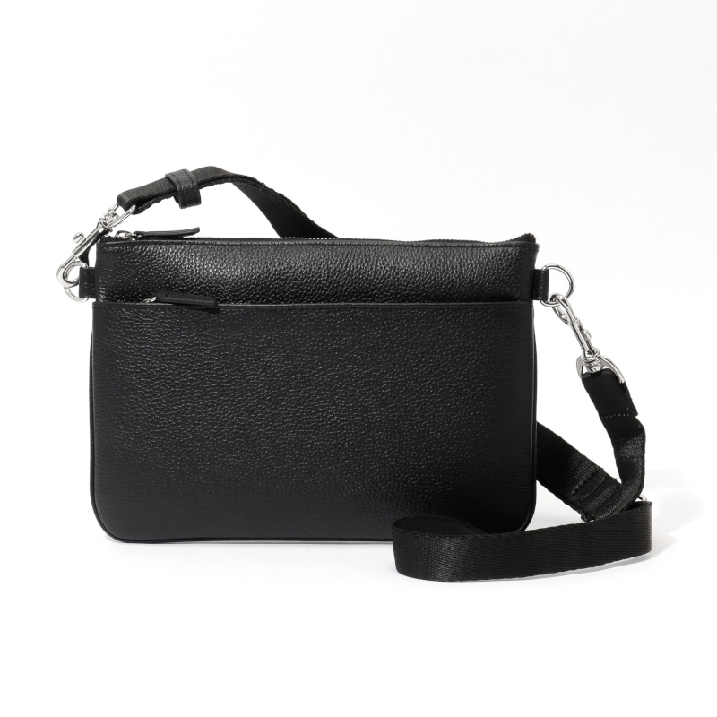 H&D Leather】 サコッシュ S HDB-L3S ブラック 5464200226