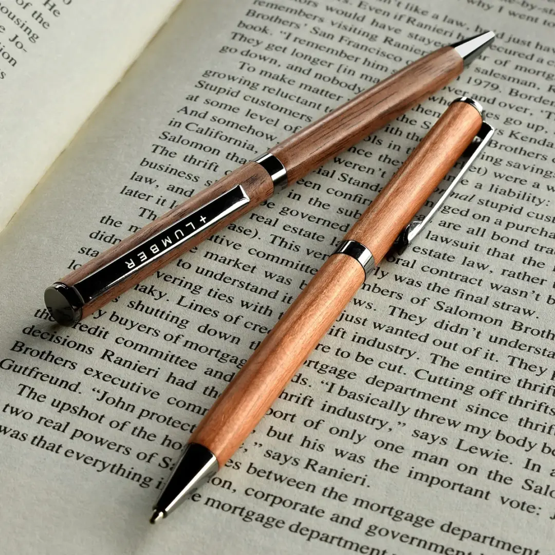 □ツイスト式「SLIM BALLPOINT PEN TWIST 1.0mm」細身のシルエットが