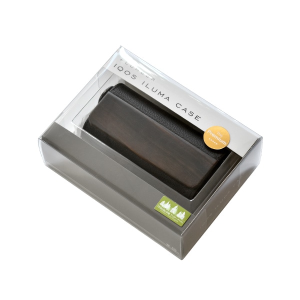 □【プレミアム】「IQOS ILUMA CASE（黒檀）」アイコス イルマ ヒート