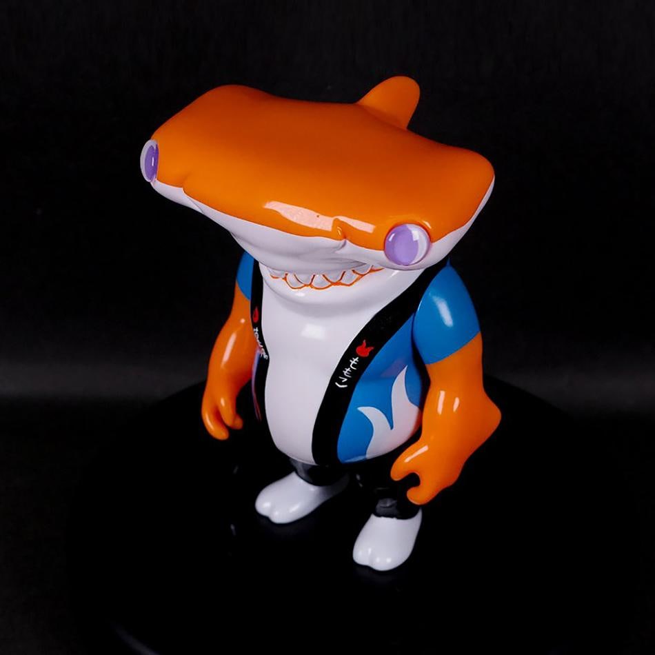 ソフビ/Momoco Studio/ハンマーシャークBOY(お祭りVer.)｜墓場の画廊