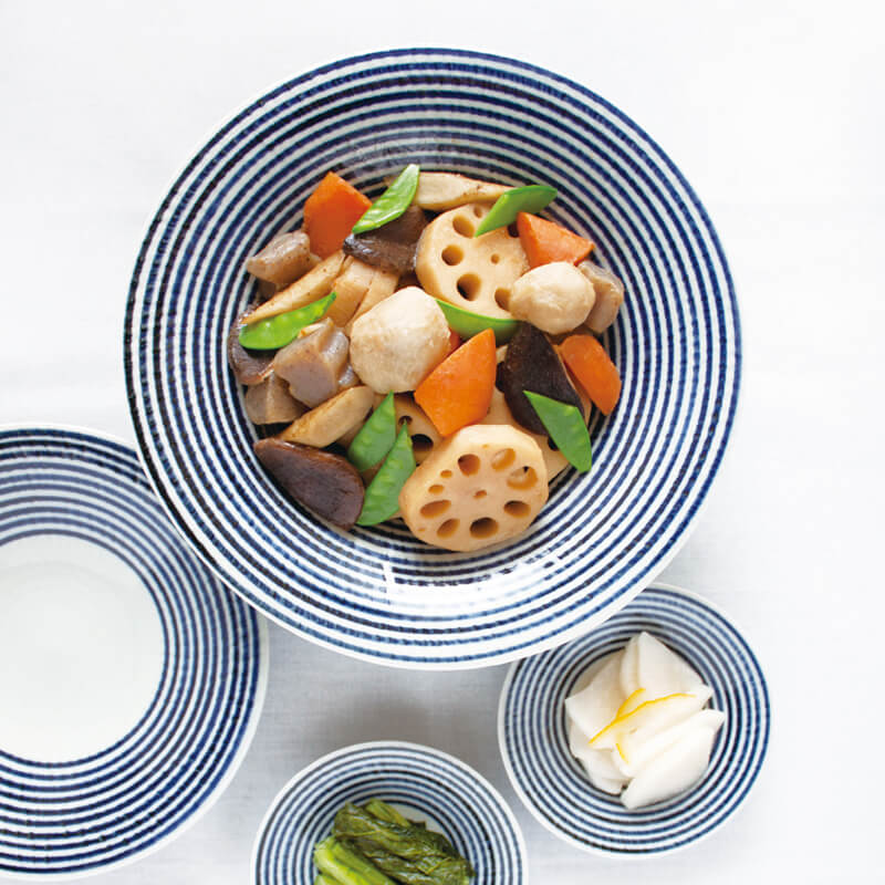 藍駒 三つ足大鉢 | すべて | マルヒロオンラインショップ