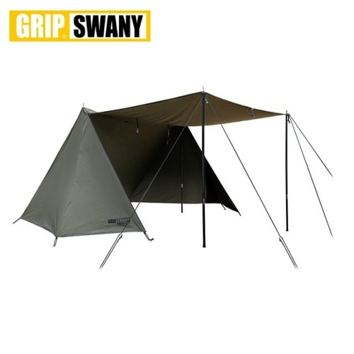 グリップスワニー GRIP SWANY FIREPROOF GS TENT OLIVE 1人用 【一家族