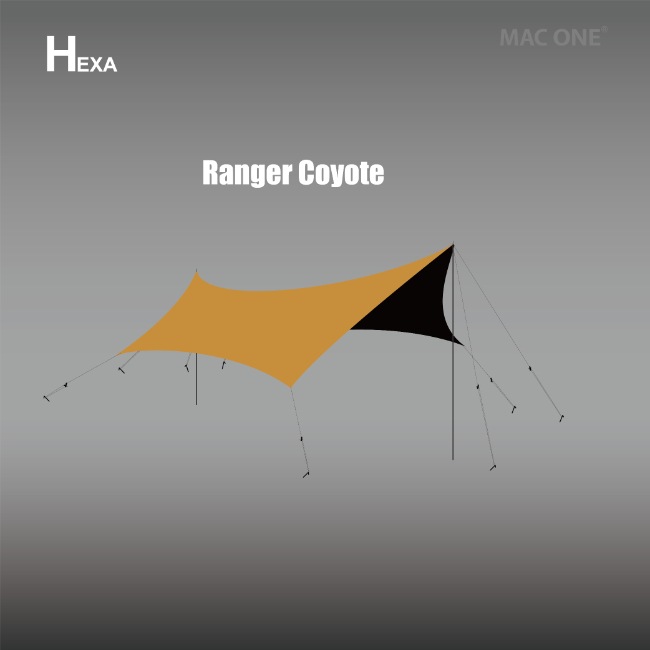 マックアウトドア Mac Outdoor Mac One マックワン ヘキサタープ L
