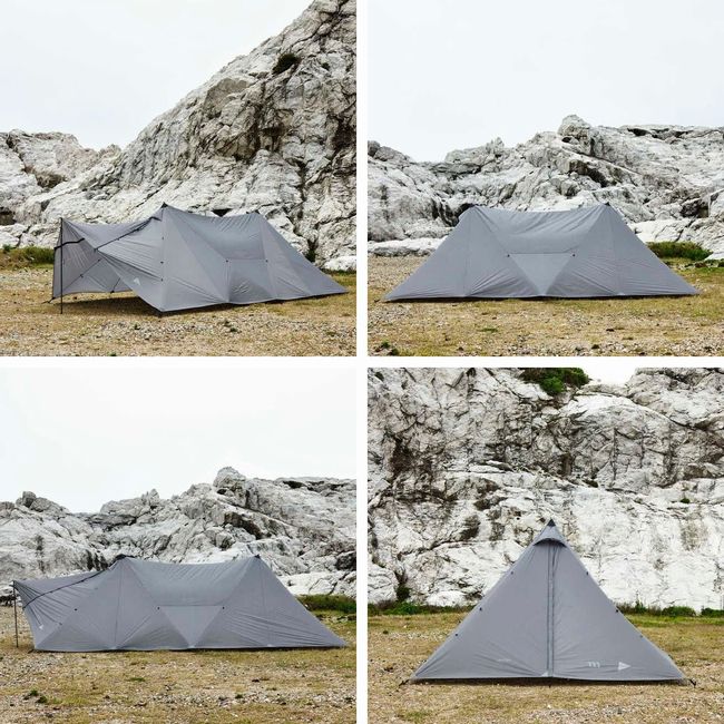 アンドワンダー and wander muraco × and wander HERON 2POLE SHELTER