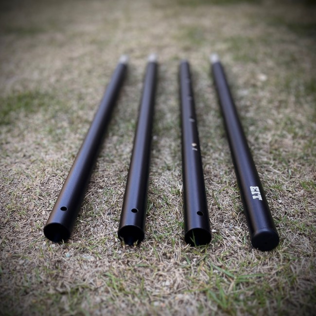 エイト ユナン EIT YUNAN Black Pole (250-280cm) タープポール