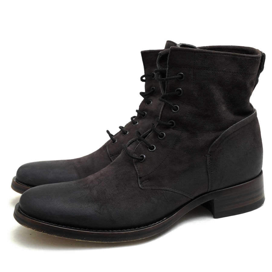 BUTTERO B1113 / ブッテロ ヌバックレザー 牛革 プレーントゥ レザー